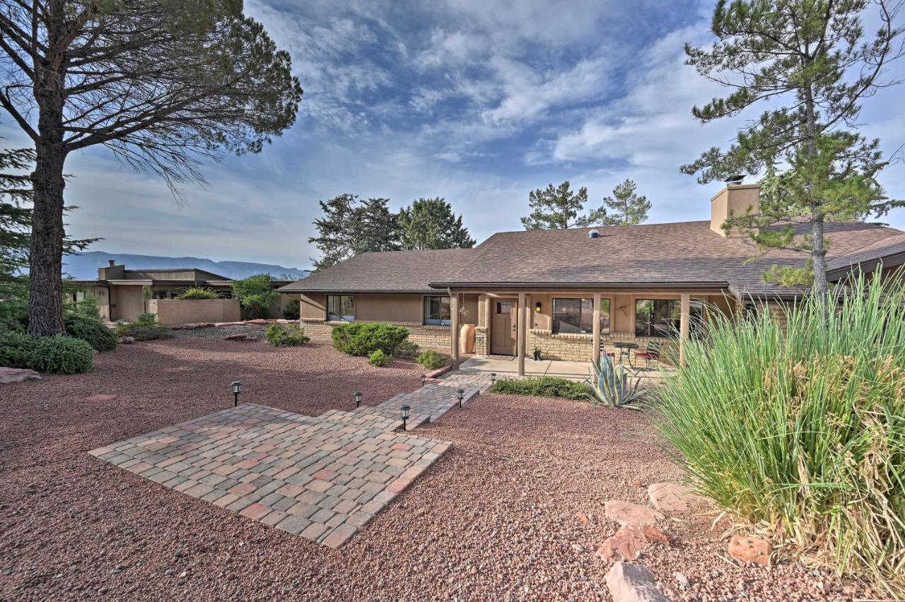 Peaceful Sedona Home Red Rock Views And Patio! Exterior foto